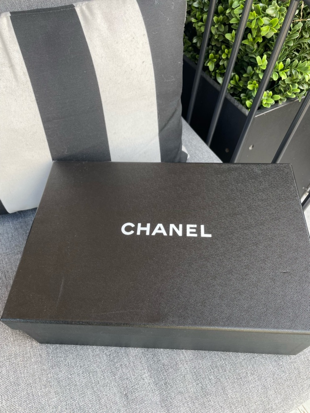 Mary Jane Black Shoe Box with Label